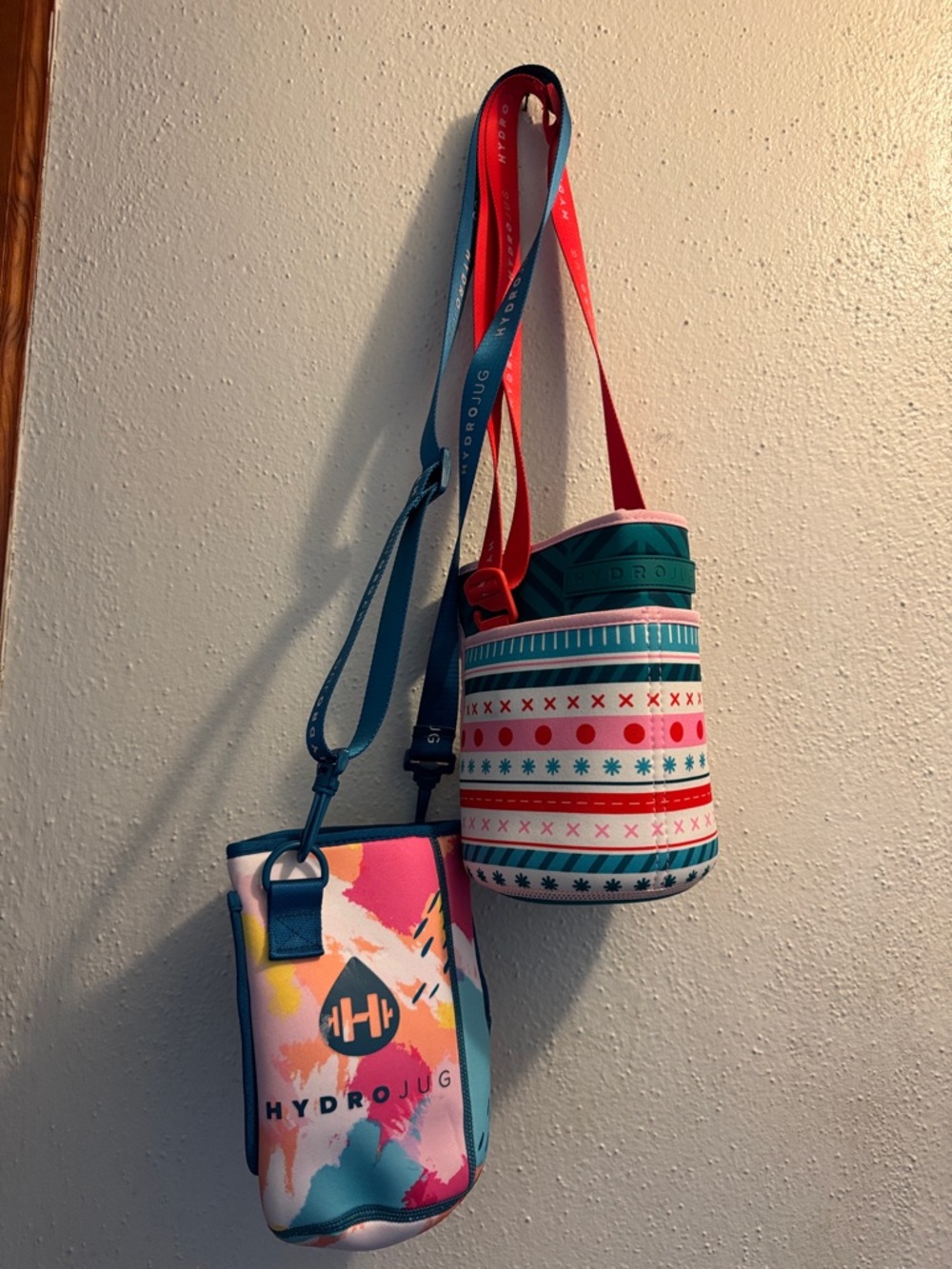 2 Pack HydroJug Crossbody Slings Carrier Sleeves with Strap